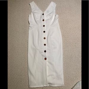 Elegant ASOS white dress